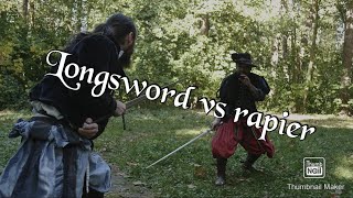 Longsword vs rapier  for one shot