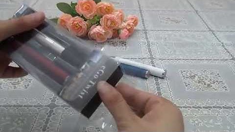 Best Quality Ego C Twist  E-Cigarette  In Red