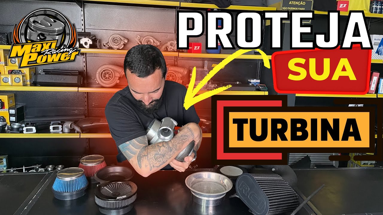 PROTEJA SUA TURBINA! [ tampão, corneta ou filtro de ar? ]