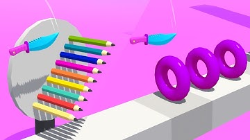 Max Levels Slice it all🔪🍊🎃: All Levels Gameplay Android, iOS ASMR Cutting Game Big Update