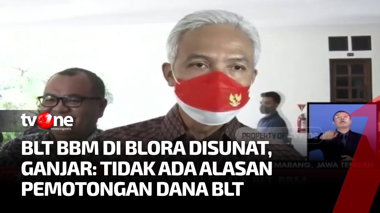 Respons Tegas Ganjar Dugaan Pemotongan Dana BLT BBM Di Blora Kabar 