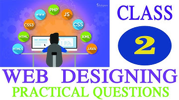 web Designing Practical important Questions || @vt82 || class 2 || #vtplus