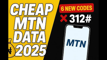 Stop Using 312#! 6 Hidden MTN Data Codes for Cheap Data (2025)