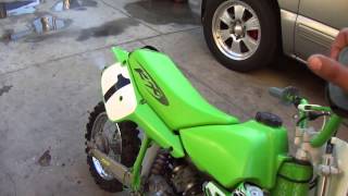 1998 kawasaki kx60 running