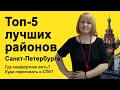 Топ-5 лучших районов Санкт Петербурга для жизни. Где лучше купить квартиру в СПб?