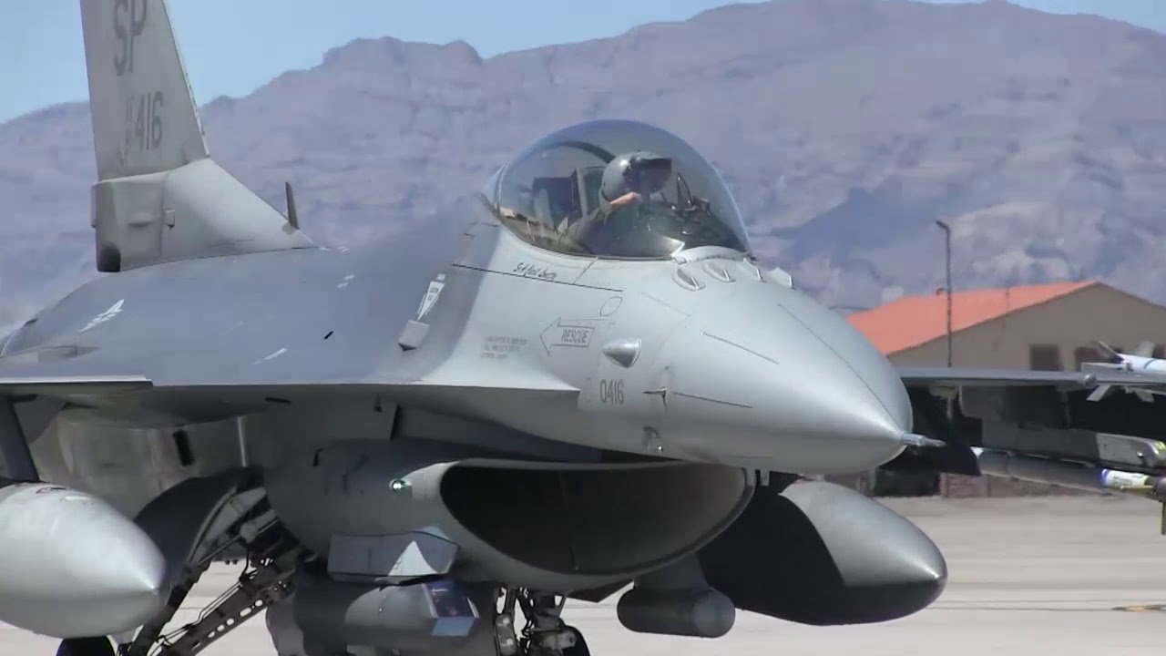 480th FS F-16 taxi out