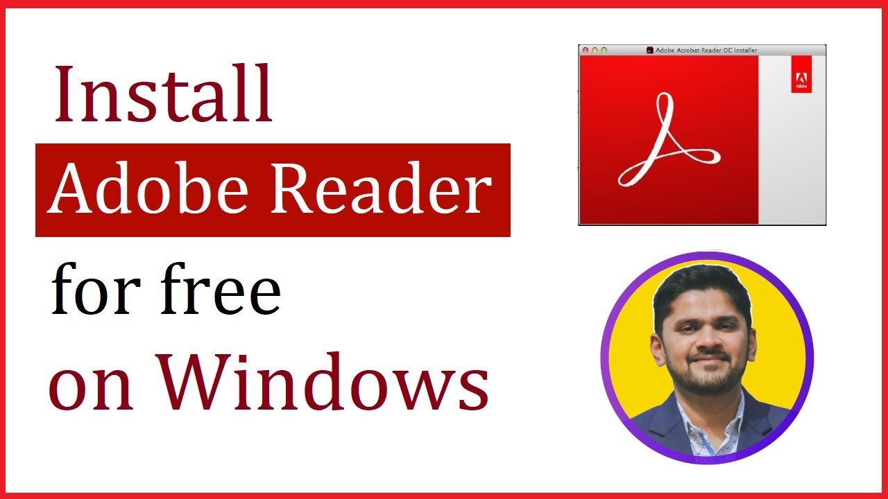 How to Download  Install Adobe Acrobat Reader for free on Windows 10 11 Updated August 2022