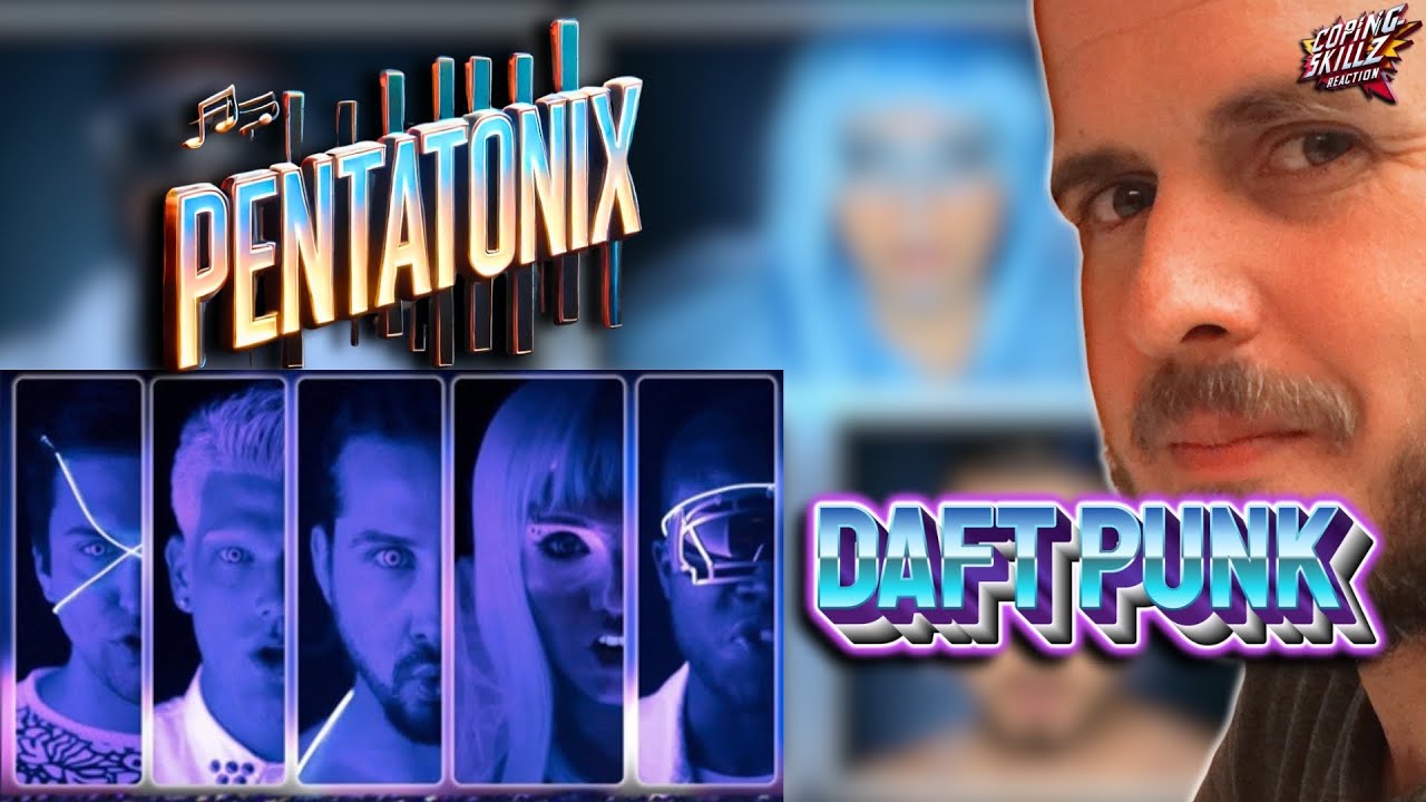 Студия и концерт! Реакция Pentatonix на «Daft Punk» – Therapist Reacts (перезалив без скрытого ви...
