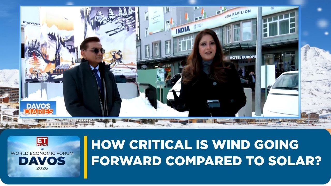 Davos 2026 | India Nears Green Energy Goals: Suzlon’s Girish Tanti Explains the Big Shift | ET Now