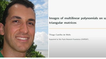 Thiago Castilho de Mello - Images of multilinear polynomials on upper triangular matrices