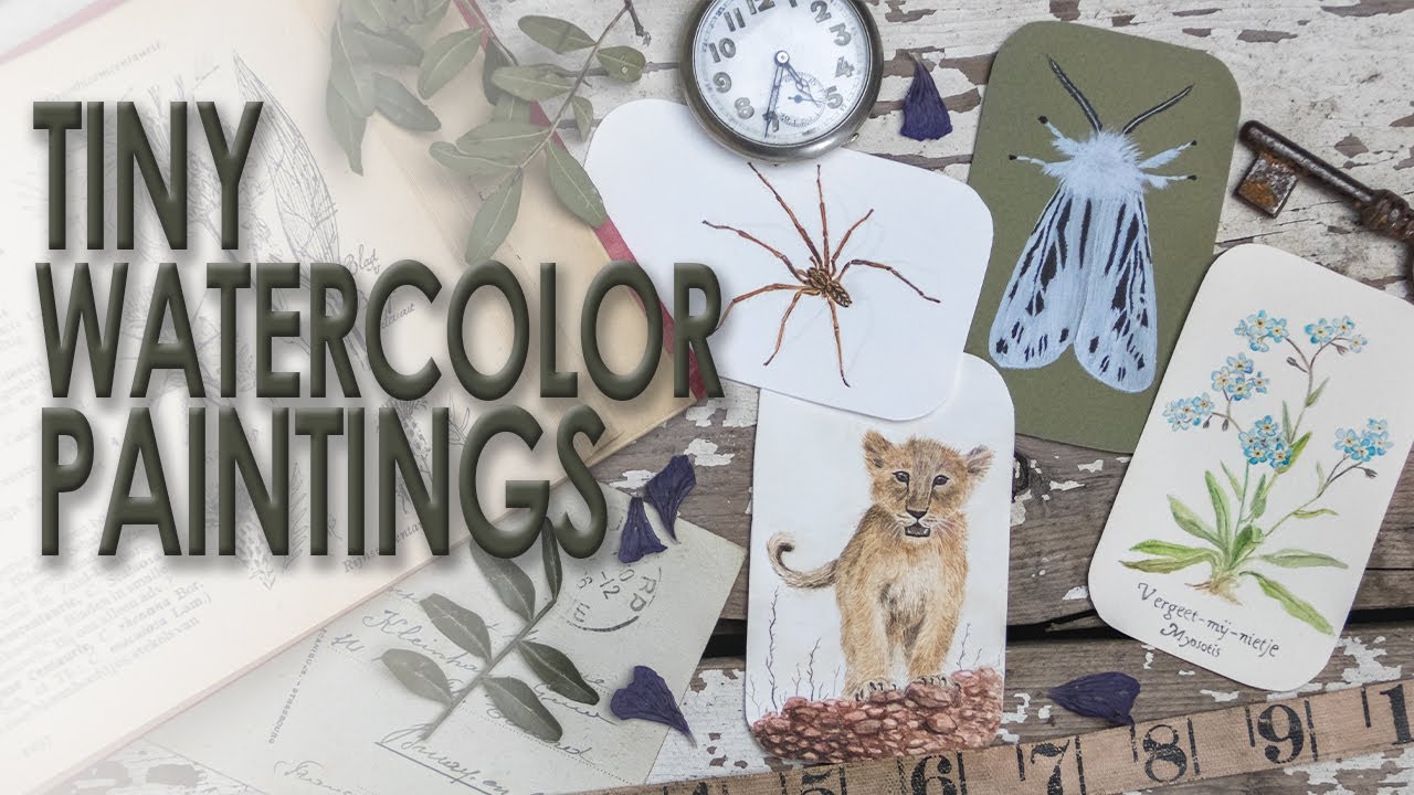 Engraving and filling a can with tiny illustrations Part two YouTube