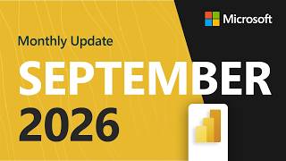 Power BI Update - September 2026