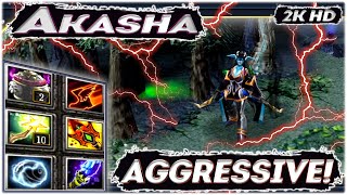 : DOTA 1 - AKASHA QOP most AGGRESSIVE GAMEPLAY 