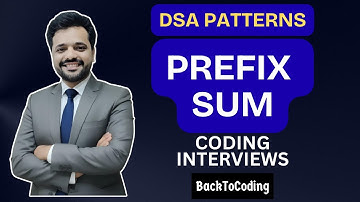 Prefix Sum Algorithm REVEALED | DSA Patterns for Coding Interviews | Java Tutorial 2025