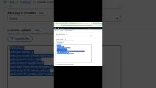 User data in AWS EC2 instance #aws #devops #ec2 #ec2instance