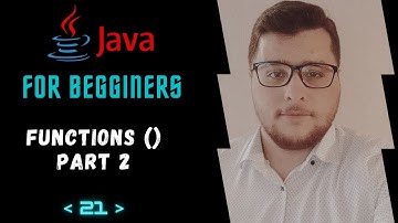 FUNCTIONS & METHODS in JAVA | الدوال في لغة جافا