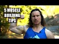 5 Muscle Building Hypertrophy Tips for Natural Bodybuilders