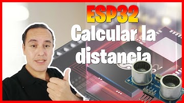 🟢Encender led con un sensor ultrasónico en ESP32