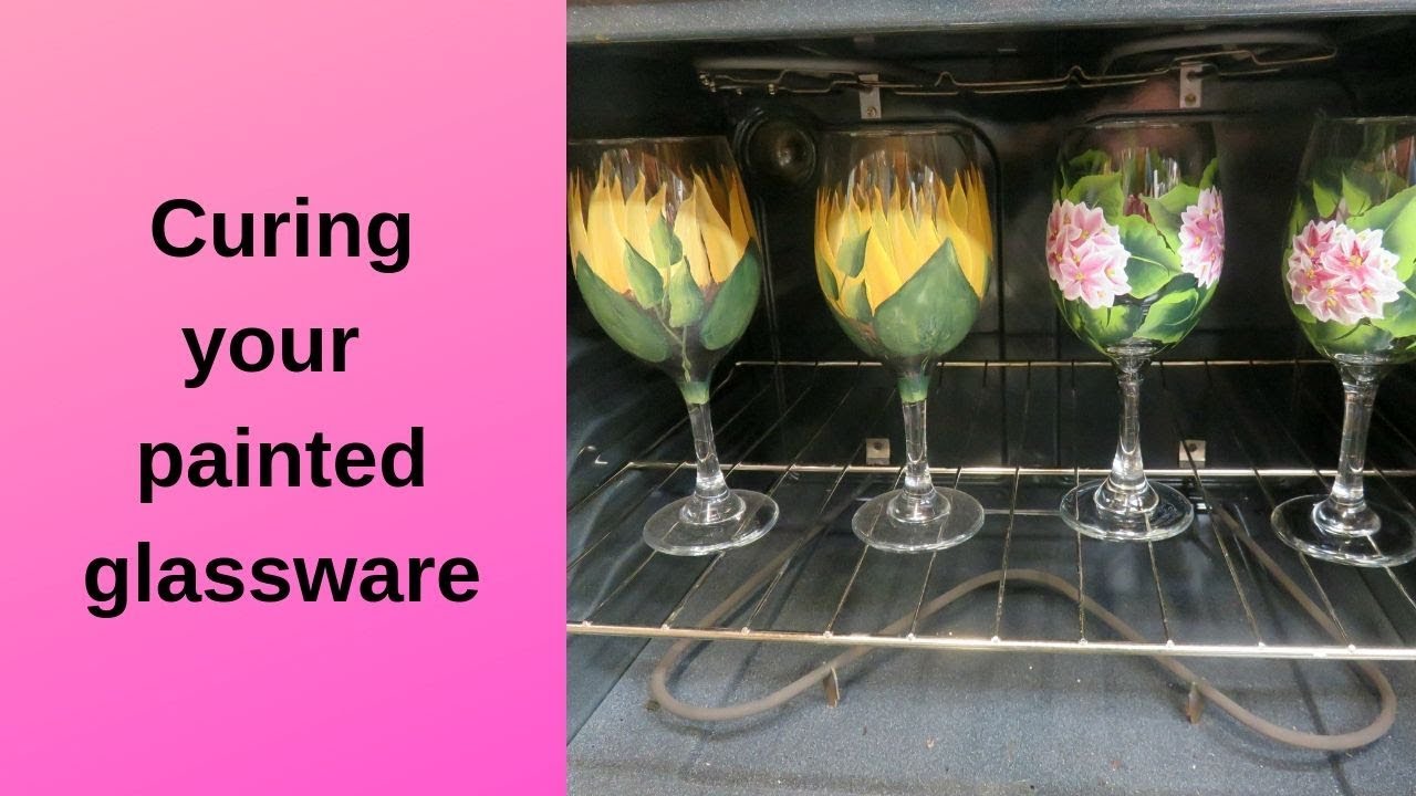 how to DIY Floral Painted Glass Cup Set  Glass decor diy, Glass cup set,  Glass crafts