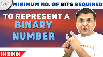 Part 6.8 - Minimum number of bits required to represent a binary number in digital electronics