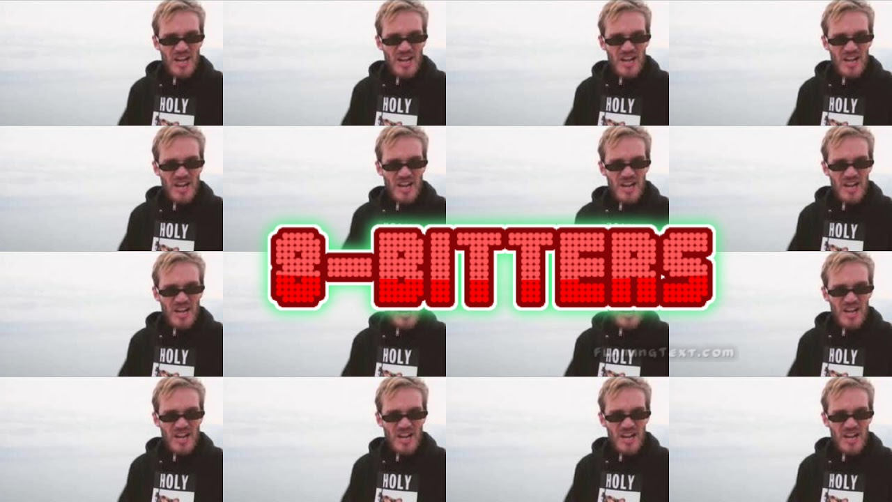 Bitch Lasagna PewDiePie - 8bit Style
