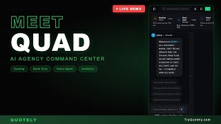 Meet QUAD The AI That Runs Your Insurance Agency