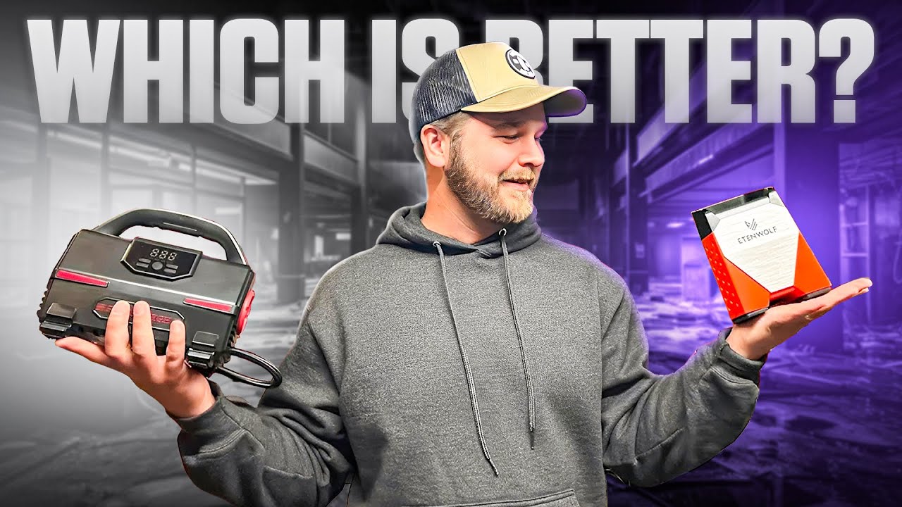 Соревнование насосов для накачивания шин! (Harbor Freight против ETENWOLF)