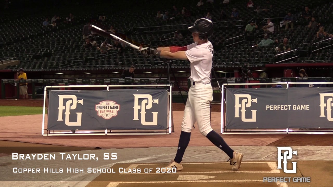 Brayden Taylor Prospect Video, SS, Copper Hills High School Class of