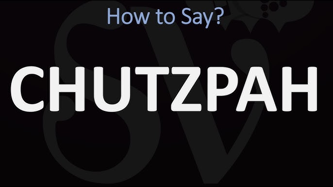 How To Pronounce Chutzpah - Pronunciation Academy 