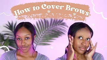 How To Cover Your Eyebrows! (EASY Brow Blocking for any makeup, cosplay, etc...)