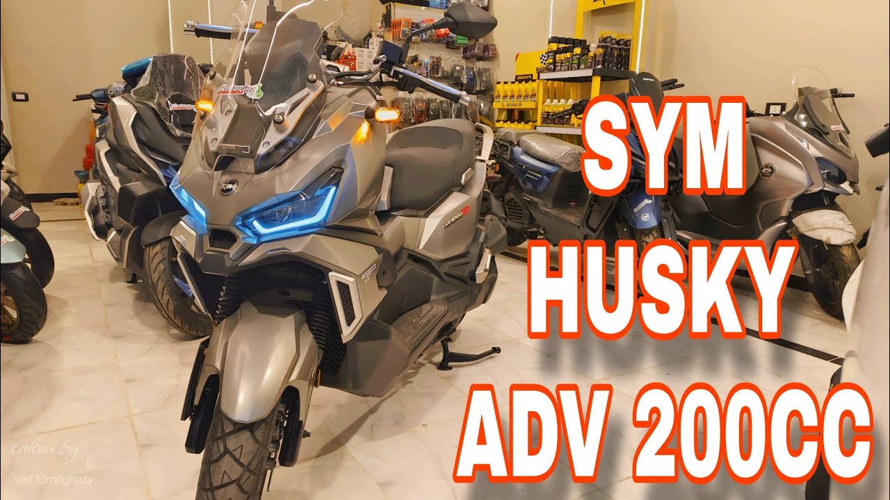 SYM HUSKY 200ADV #sym_st #sym #sym_husky #symphony #sym_st #sym200 #sym_evo #سكوتر #زونتس #اكسبلور 