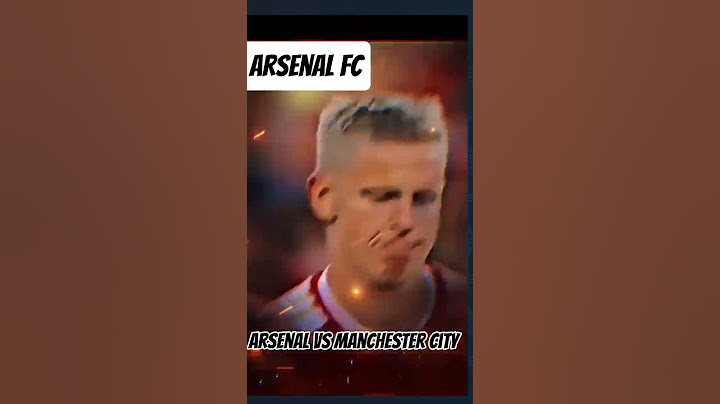 When Arsenal Beated Manchester City 💥⚽️