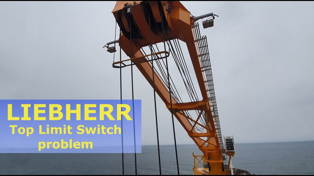 LIEBHERR Top Limit Switch problem Конечный выключатель