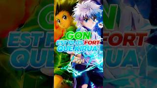 Gon Est Plus Fort Que Kirua Dans Hunter X Hunter
