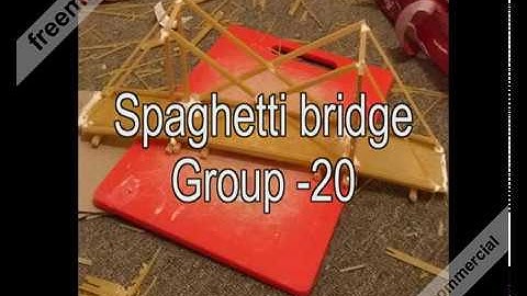 Spaghetti Bridge Practical   Group 20