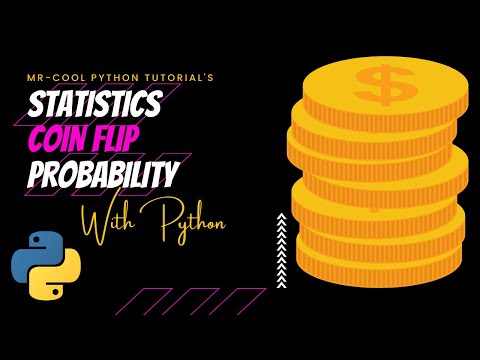 Probability and statistics With PYTHON || COIN FLIP ||