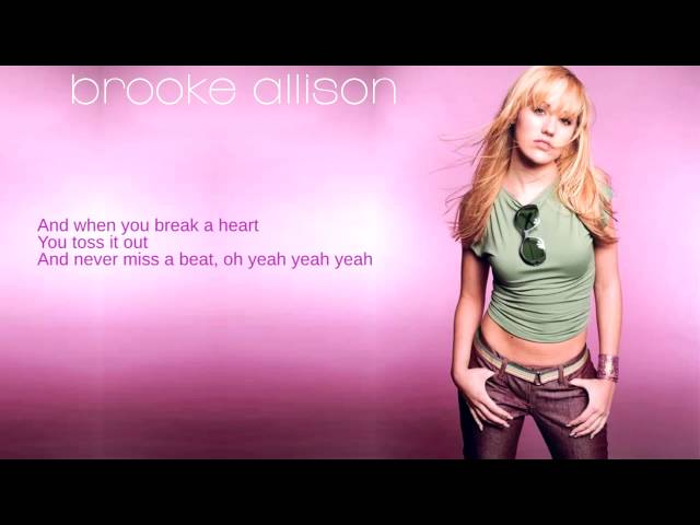 Brooke Allison - The Kiss Off