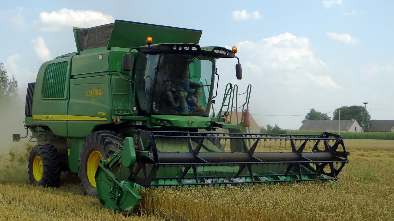 Żniwa 2016 z Dziewczynami John Deere 540 W