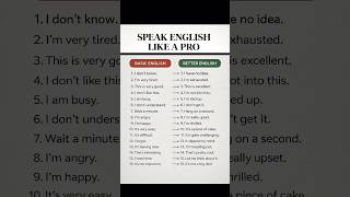 Speak like a Pro #viral #english #spokenimportant #englishlanguage #english #