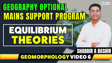 Equilibrium Theories Explained | Geomorphology Video 6 | UPSC Mains Geography | Edukemy