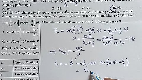 VẬT LÍ 12  - CẤU TRÚC MỚI  - BÀI TẬP - DÒNG ĐIỆN XOAY CHIỀU