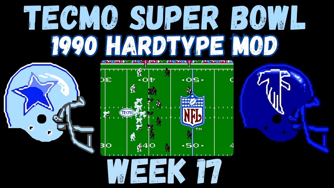 Суперкубок Tecmo 1990 года — Cowboys против Falcons, 17-я неделя — NES