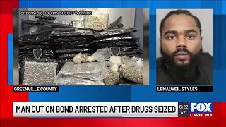Man out on bond arrested after deputies seize 43 pounds of marijuana Wealth