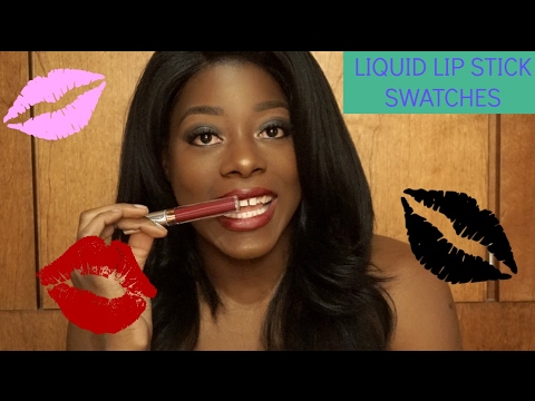 Lipstick Swatch | Review - YouTube