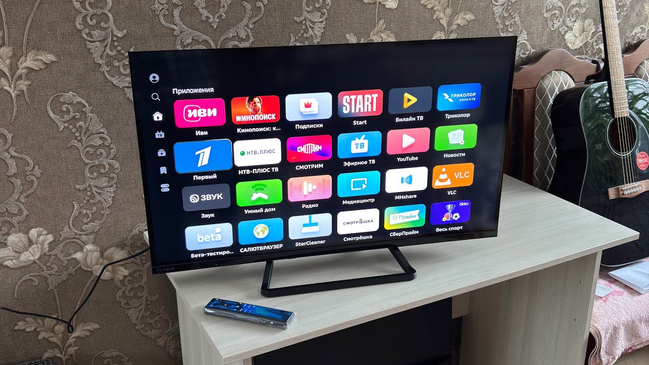 Распаковка Smart TV fullHD телевизора за 99$(8150 рублей) с 1.5 ОЗУ Sber sdx-32f3111 
