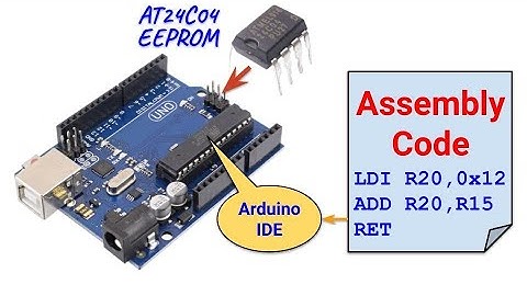 Assembly via Arduino (part 23) - AT24C04 EEPROM