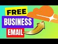 Free Business Email With Cloudflare Email Routing - Cloudflare DNS Mail Setup