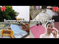 🎀Summer routines morning to night🎀 #9thgrader #adayinmylife #productivestudyroutine #summerdays#vlog
