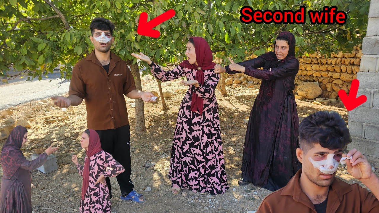 🔥 The second wife vs. Zeinab: Omid's nose job sparks controversy!