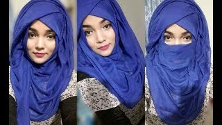 Hijab Tutorial For Summer with Neeqab || without Inner cap || Mutahhara♡